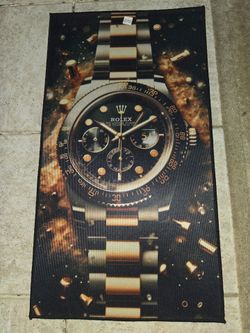 Luxury watch rug