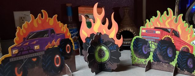 Monster Truck Birthday Decorations
