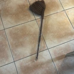 The Traditional Japanese Shuro Windmill Palm Broom Antique from 1940’s