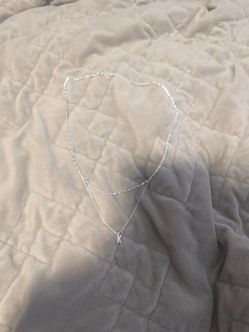 "K" necklace