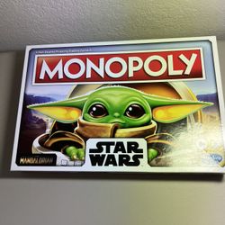 Brand New Star Wars Mandalorian Monopoly Game 