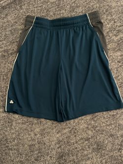 Tek Gear Boy’s Teal and Gray Athletic Shorts Size XL