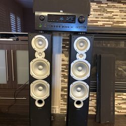 Denon 7.2 AV Receicer, Infinity and JBL Speaker
