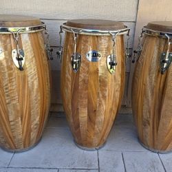 Rare Volcano Percussion Conga Set 