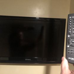 32” Dynex Flat Screen TV With Remote And Stand  Not Used Much . Extra Tv