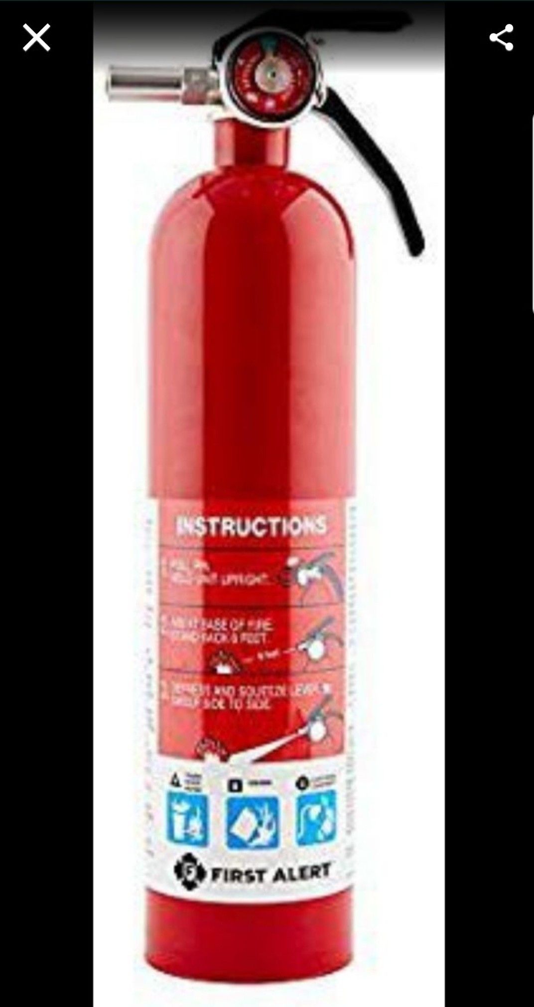 5lb Fire Extinguisher - New