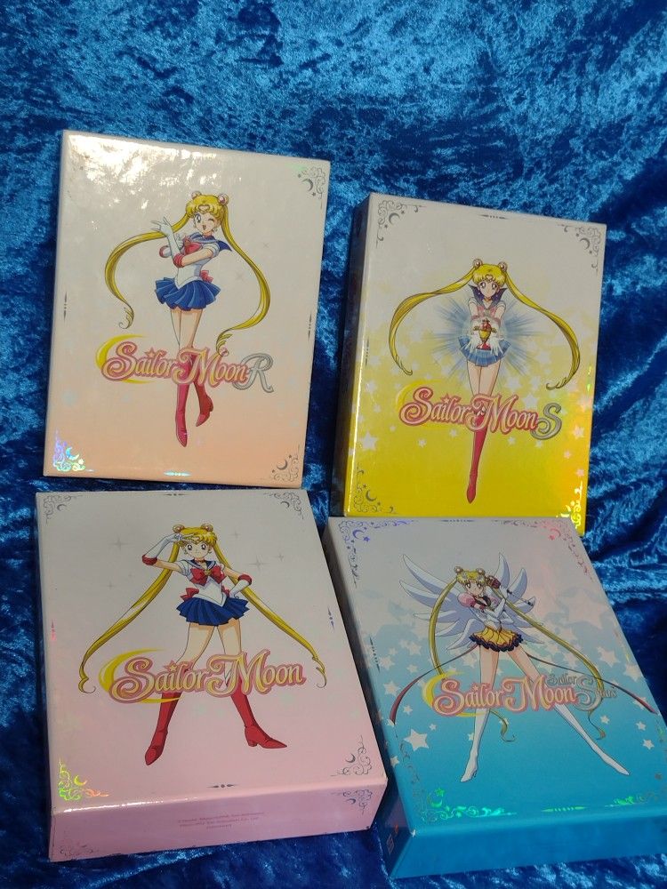 Limited Edition Sailor Moon anime Blu-ray DVD Boxed Sets