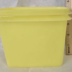 Vintage Rectangular Tupperware Food Container 4.5in