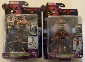 Five Nights at Freddy’s Series 2 Magician Mangle Ringmaster Foxy Figures FNAF