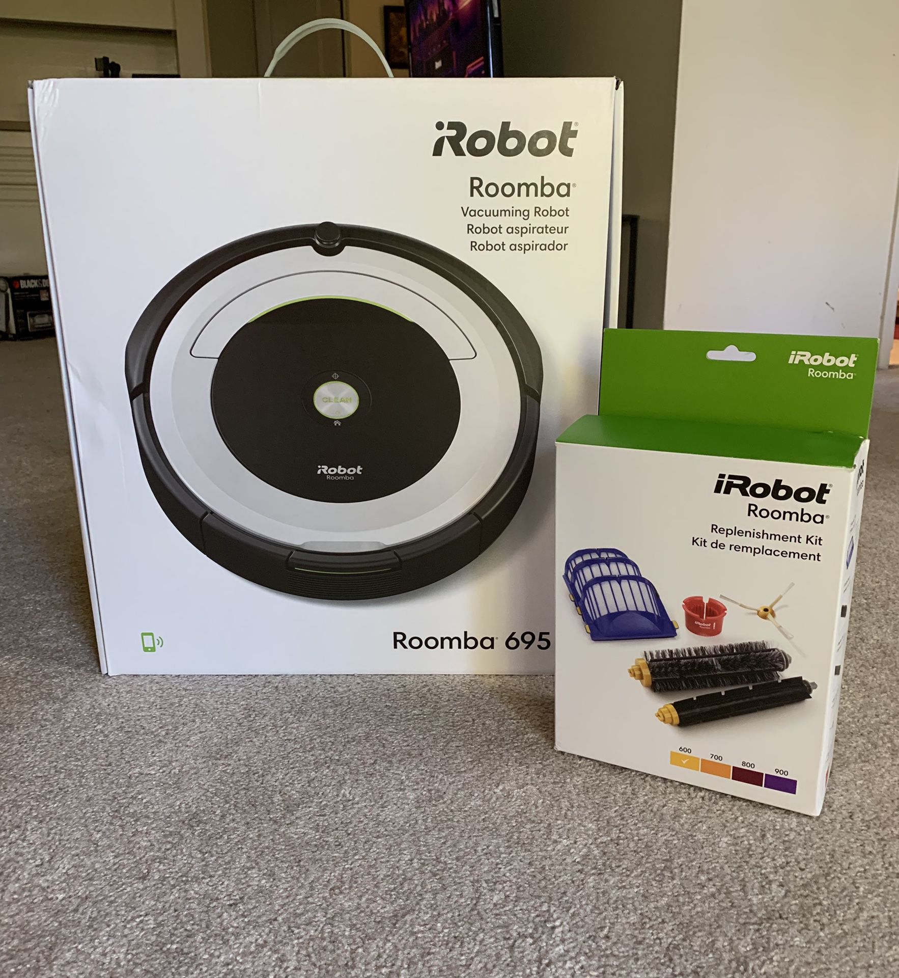 Enumerate sammensmeltning ulovlig iRobot Roomba Vacuum with Replenishment kit FREE!! for Sale in Santa Clara,  CA - OfferUp