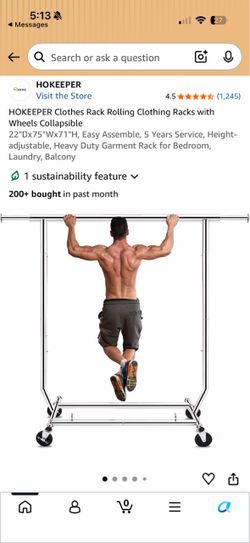 Metal Clothing Rack