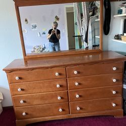 Dresser and Mirror