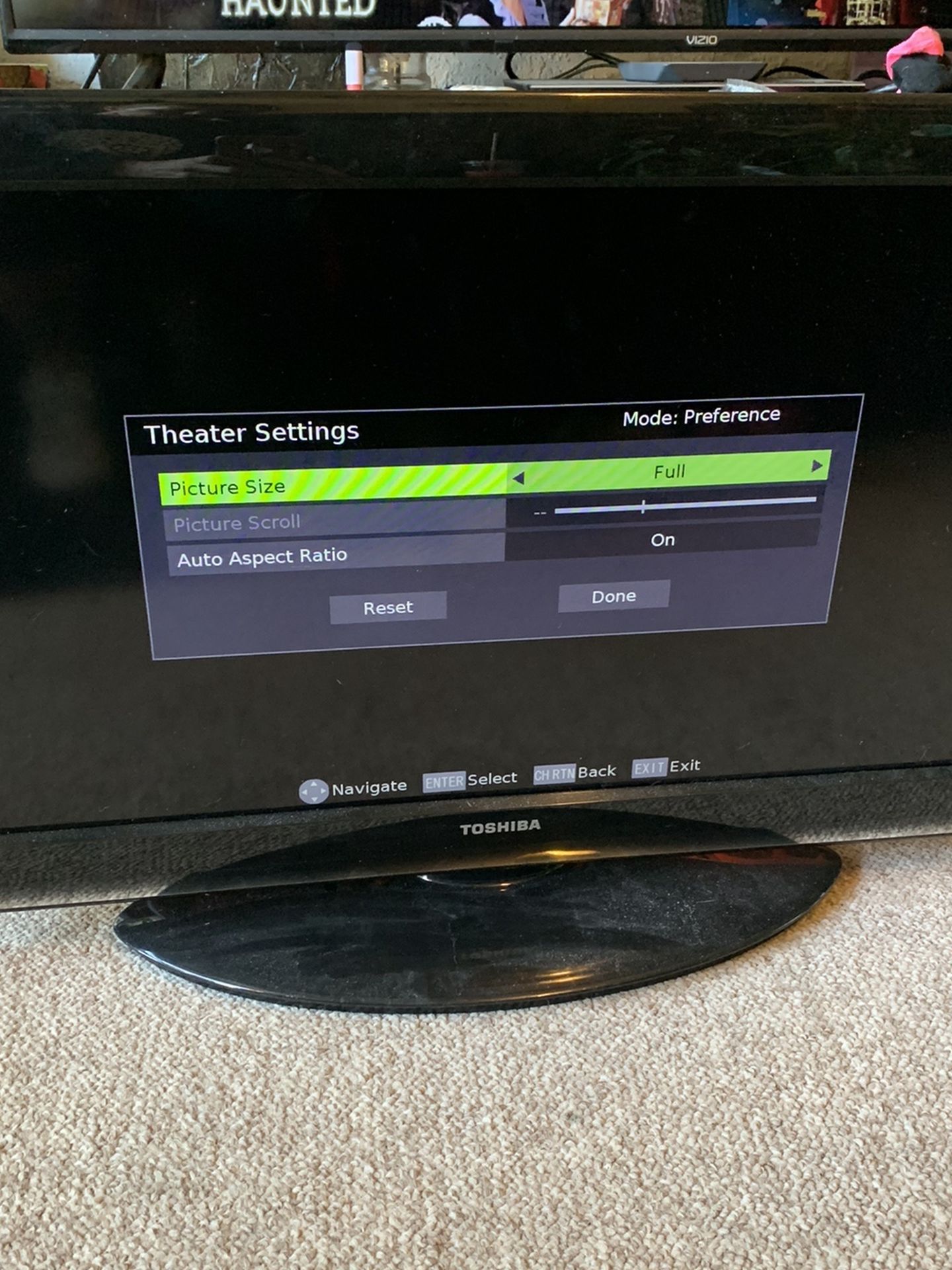 41” Vizio HDMI/HDTV - 32” Toshiba Flat Screen