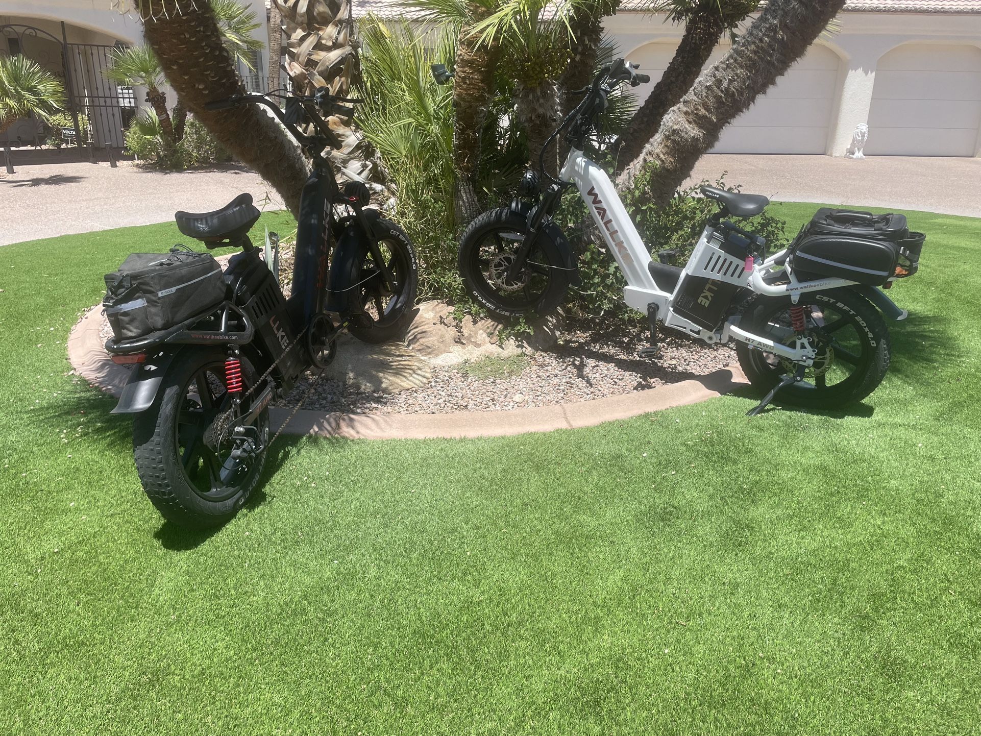 Both AWD Wallke E-bikes