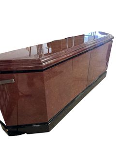 Pulse modern lacquer finish console