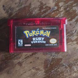 Reproduction Pokémon Ruby 