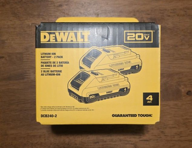 Dewalt 4ah Batteries