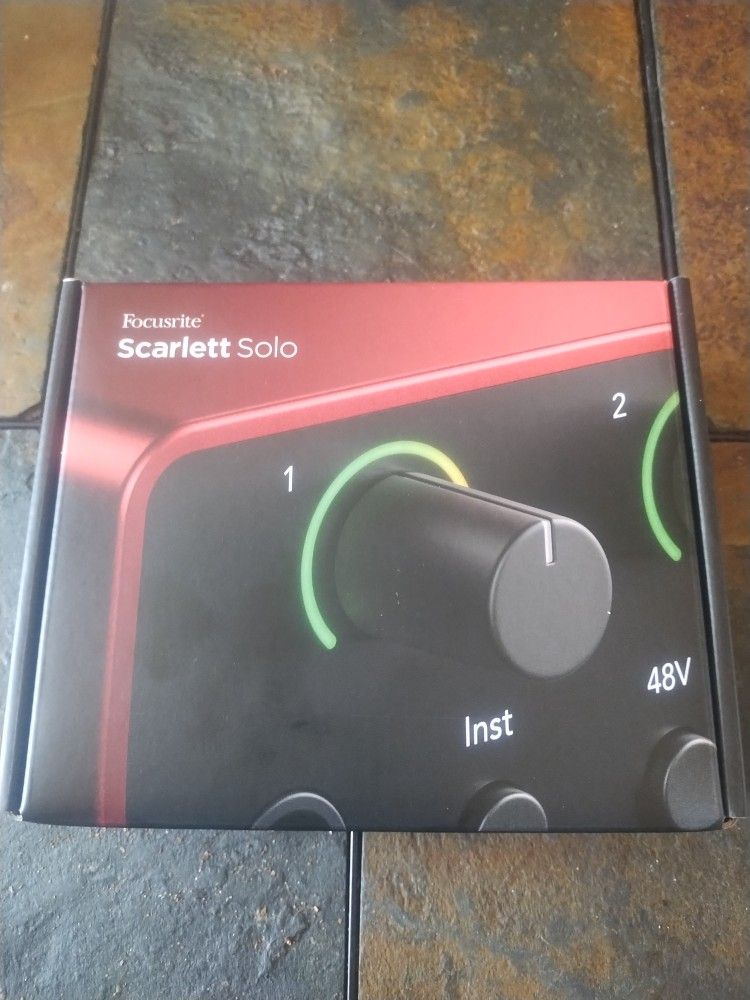 Focusrite Scarlett Solo Interface