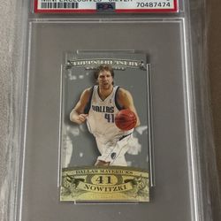 Dirk Nowitzki Basketball Card