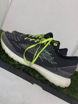 Brooks Glycerin 19 Running Shoes Men’s 11 Black/Neon Yellow 1203431B050