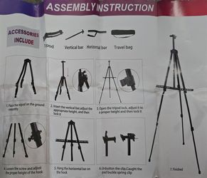 New black Easel