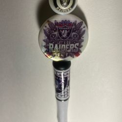 Las Vegas Raiders beaded pen