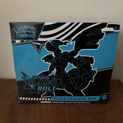 Pokémon TCG Scarlet & Violet Black Bolt Elite Trainer Box
