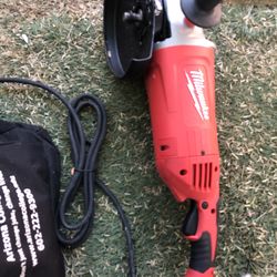 Milwaukee 7”/9” grinder