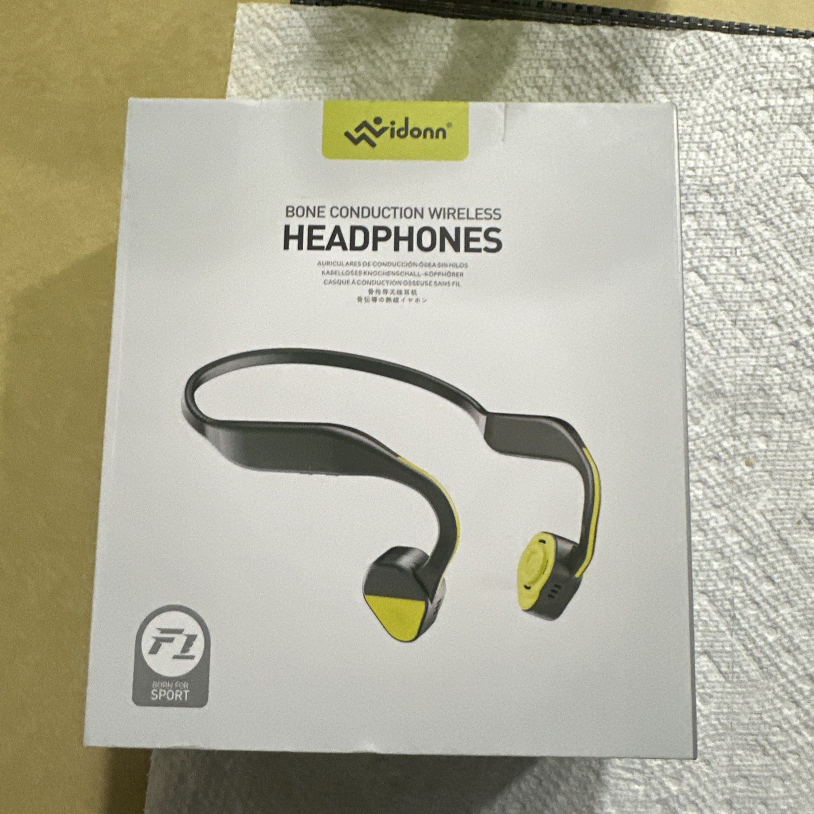 Vidonn F1 Bone Conduction Wireless Bluetooth Headphones With Mic