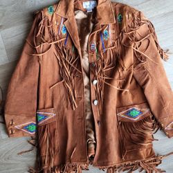 Vintage Erez Levy Western Beaded Jacket Men's Size S