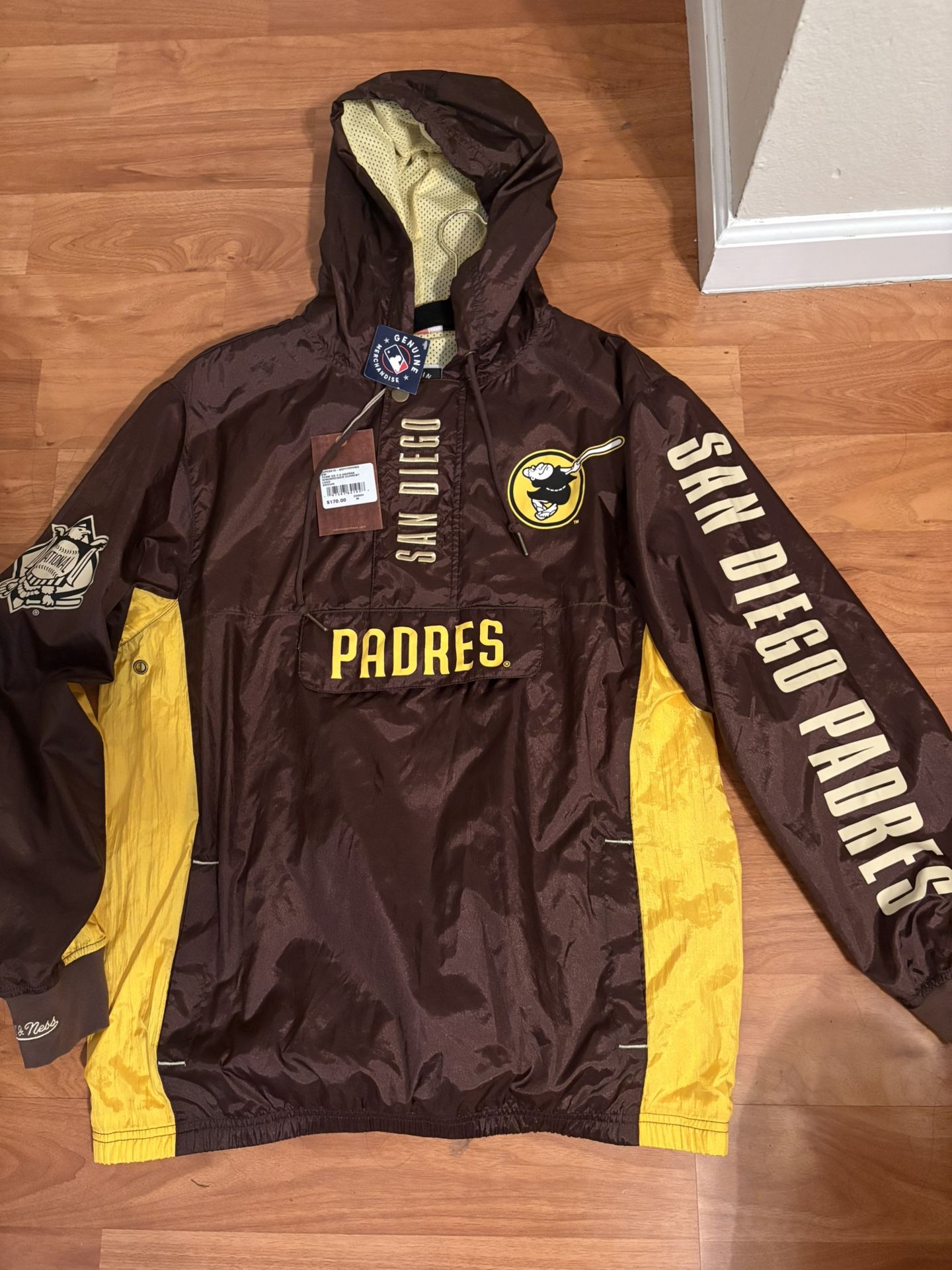 SanDiego padres wind breaker ( M ) 