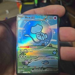 Pokémon Bubble mew Card