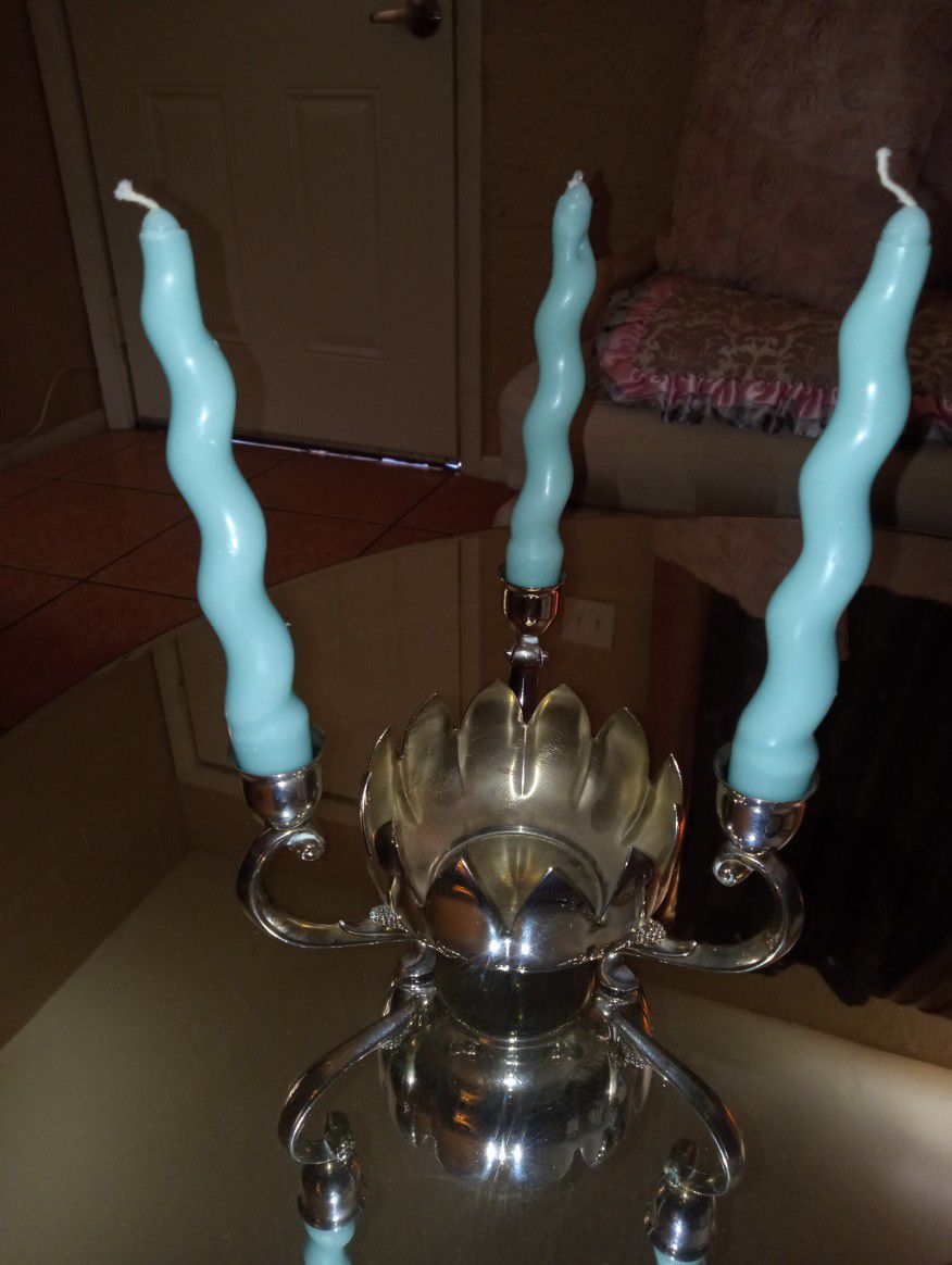 Silver plated Candelabra 