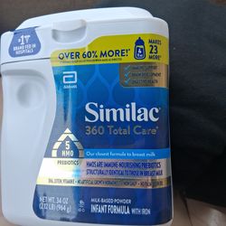 2 Similac 360 total care. $108 value..