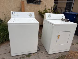 Washer and dryer