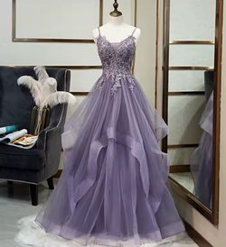 Formal Purple Dress Size 4P Small