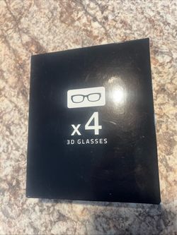 3D Glasses 4-Pack in Box