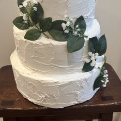 3-tier Faux Wedding Cake 