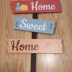 Home SWEET HOME YARD SIGN..2FT TALL..BRAND NEW! In