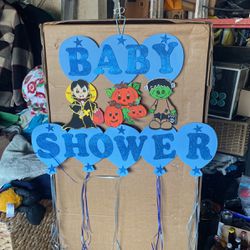 Baby Shower Monster Theme Prop 