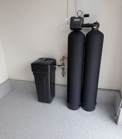 Whole House Dual Tank Softener with RO Alkaline Drinking Water System