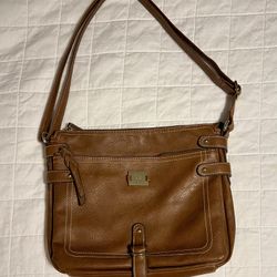 Style & Co. Brown Adjustable Crossbody Purse