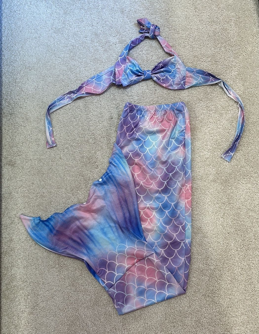 Mermaid Outfit for Girls (sz 140)