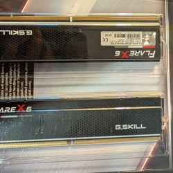 32Gb (16gb x 2) g.skill flare x5 6000mhz cl32-38-38-96 ddr5