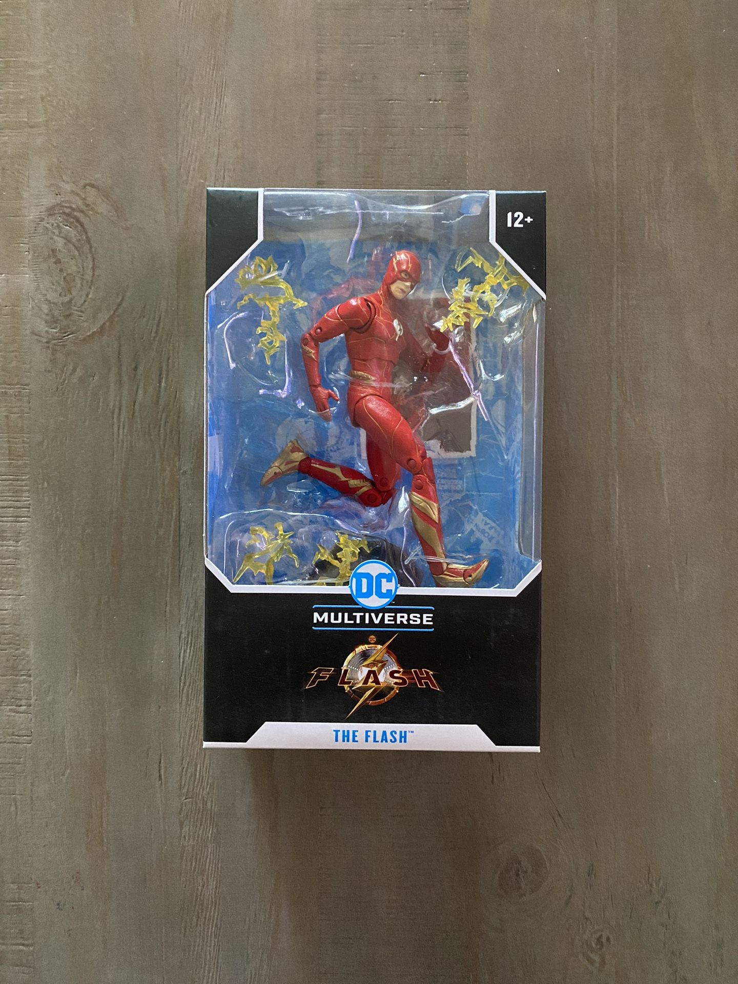 In Hand, Brand New, Never Opened McFarlane DC Multiverse - The Flash Movie - The Flash (New Costume)- 7” Inch Action Figure