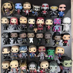 Marvel Pop Funko Collection Avengers Black Panther Thor (37 Total No Boxes)