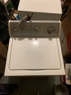 Whirlpool Quiet Wash 2 Washer and Dryer