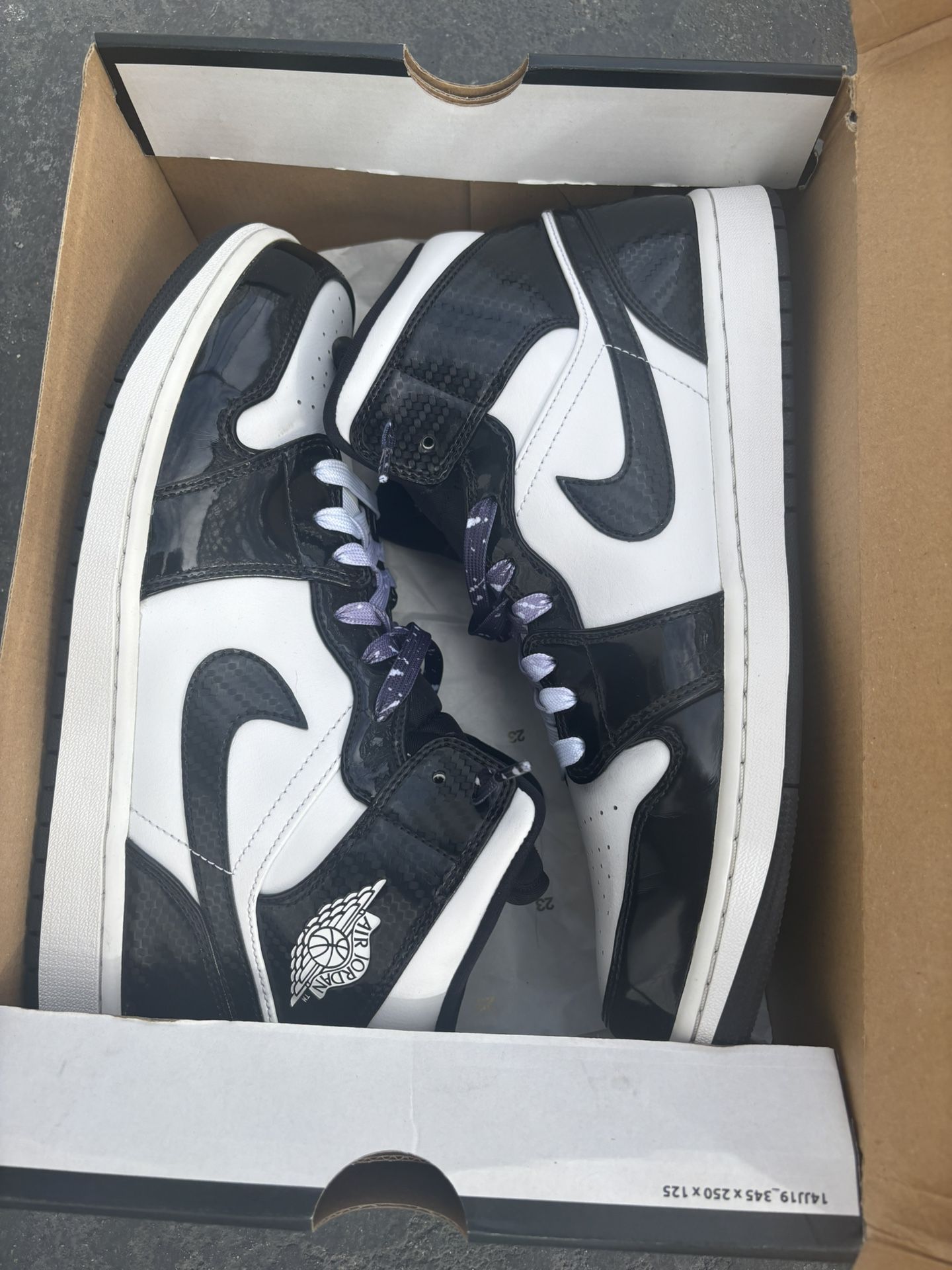 OG Mid Carbon Fiber Jordans 13M