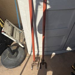 Crescent Bull Bar 44in Lot Of 2