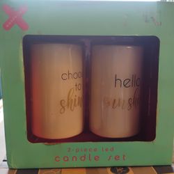 Wind Chime And Candles